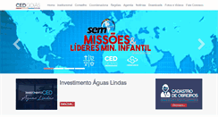 Desktop Screenshot of cedgoias.org.br